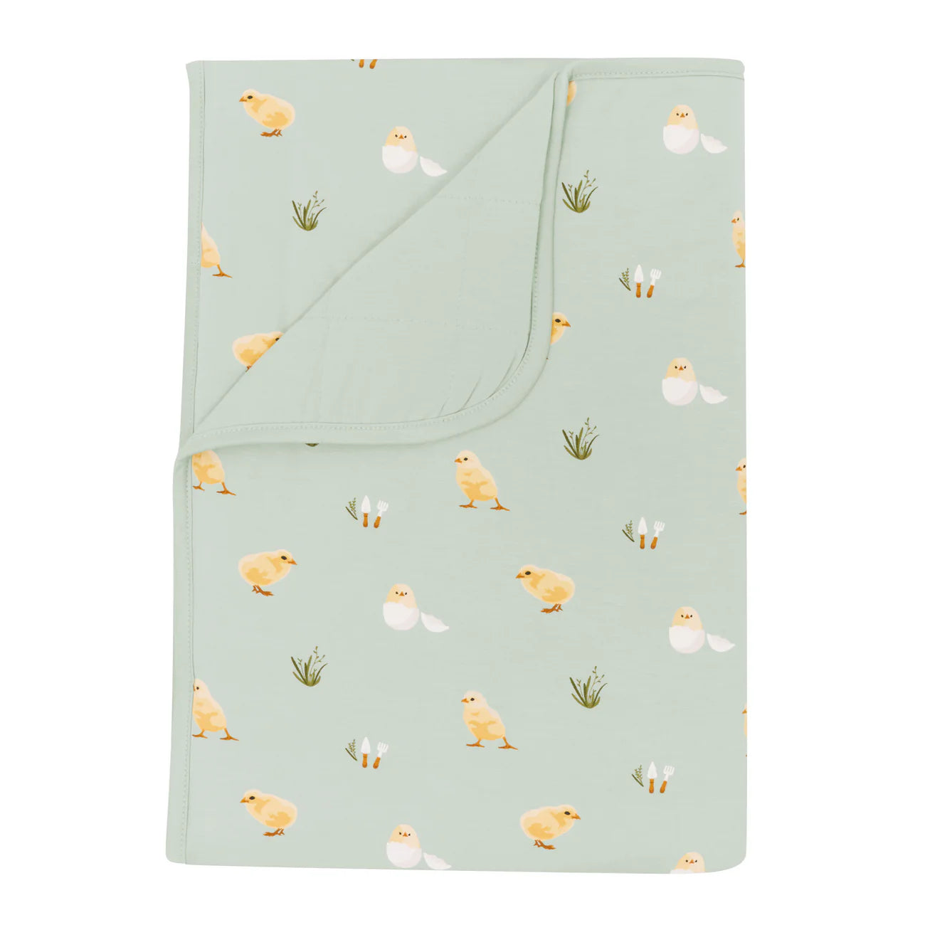 Toddler Blanket in Aloe Chick 1.0