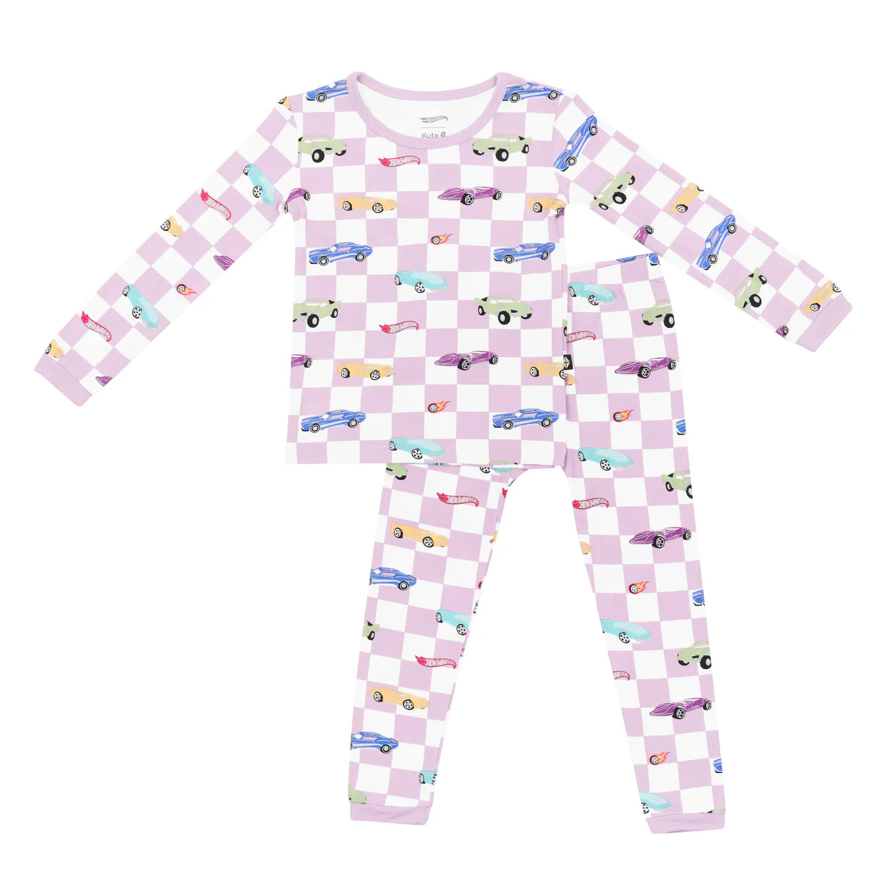 Long Sleeve Pajamas in Sparkles and Speed