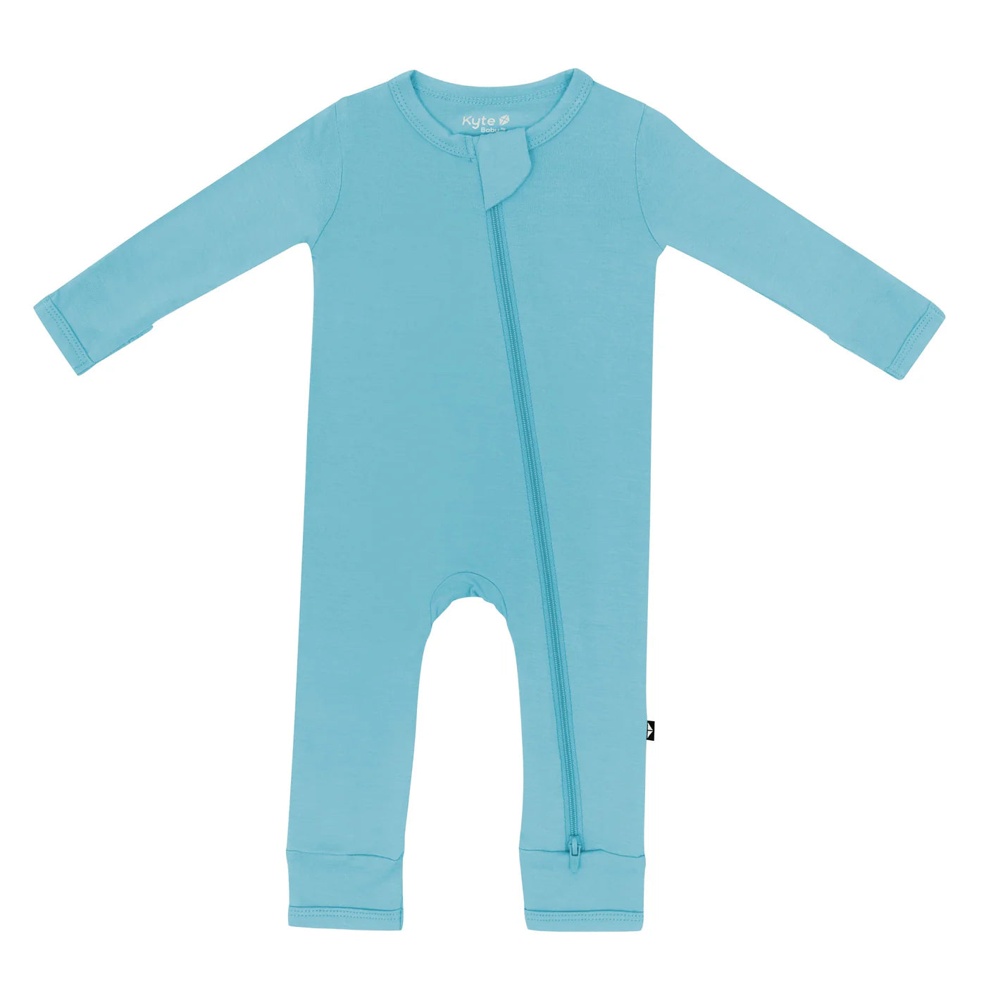 Zippered Romper in Makai