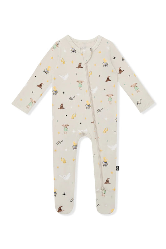 Zippered Footie in Starry Icon