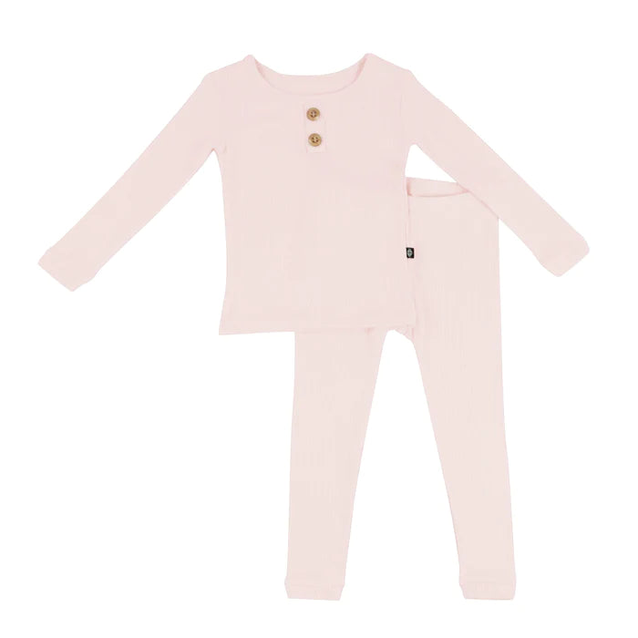 Ribbed Henley Set