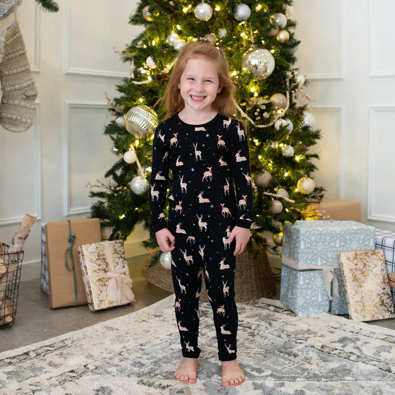 Toddler Pajama Set - Midnight Deer