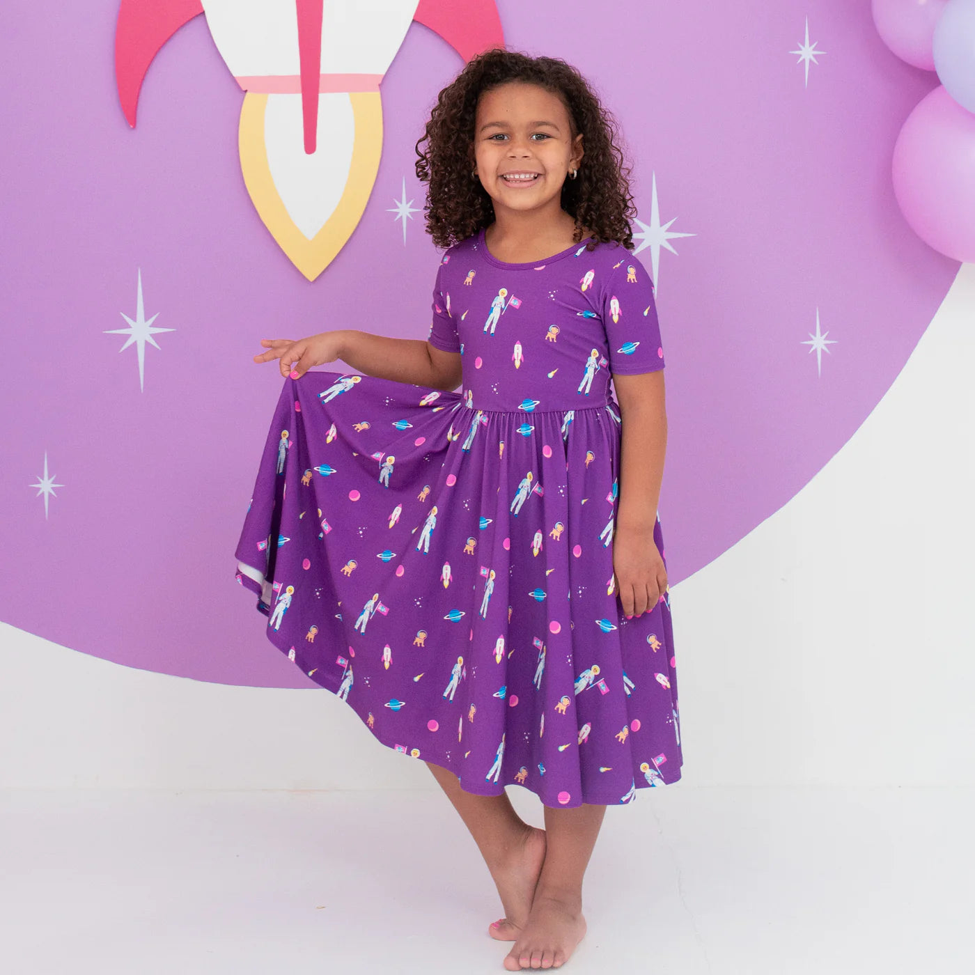 Twirl Dress in Barbie™ Astronaut