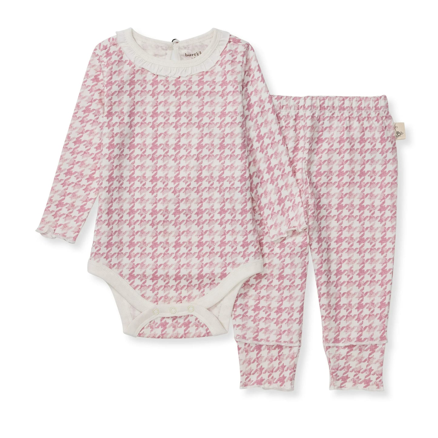 Herringbone Bodysuit & Pant Set