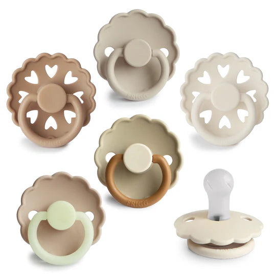 FRIGG Silcione Pacifier 6-Pack