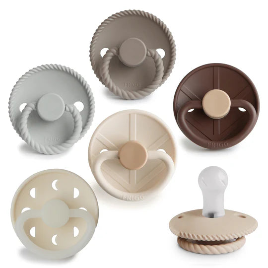 FRIGG Silcione Pacifier 6-Pack