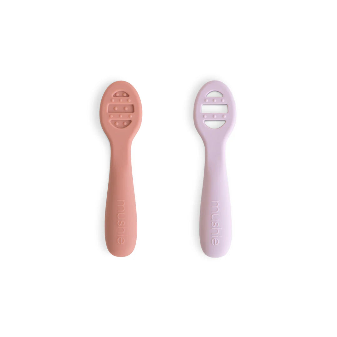 Silicone Toddler Starter Spoons - 2-Pack