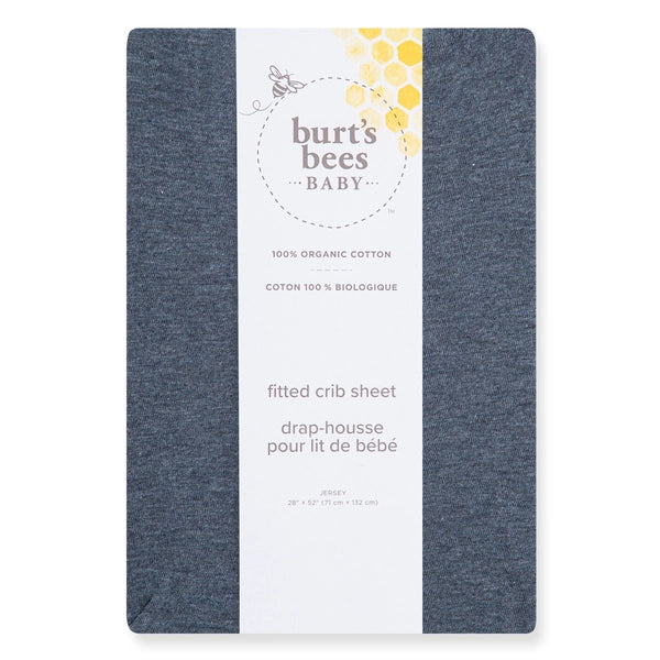 Solid Organic Cotton BEESNUG® Fitted Crib Sheet