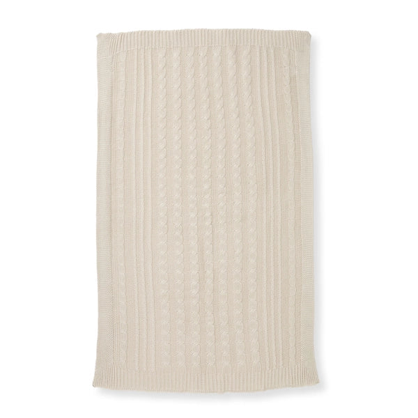Cable Knit Blanket - Oat