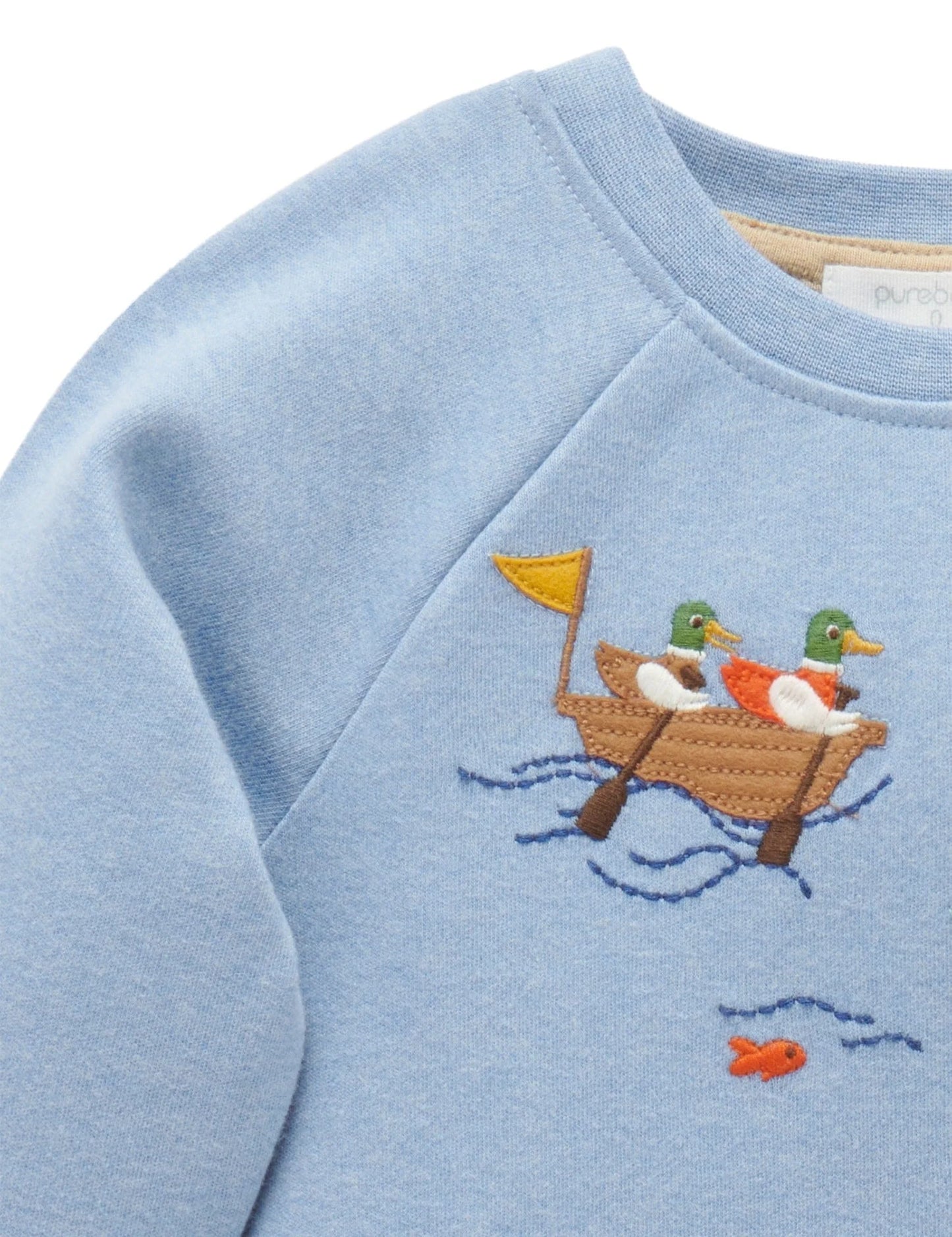 Canoe Race Thick L/SLV Tee