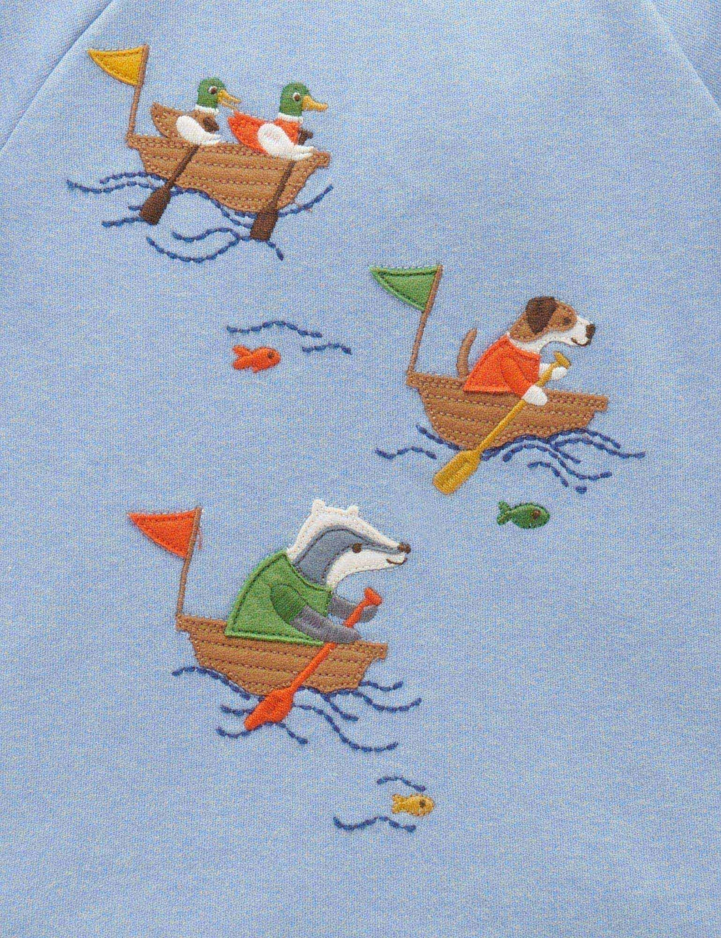 Canoe Race Thick L/SLV Tee