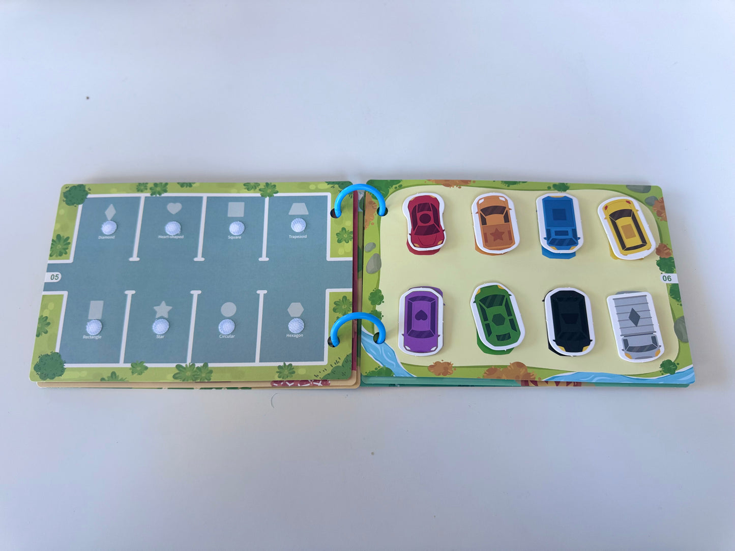 Learning Vehicles and Puzzle Solving - Busy Book