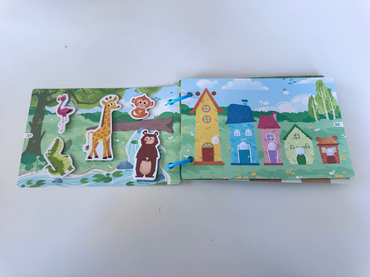 Learning Animal Adventure - Busy Book