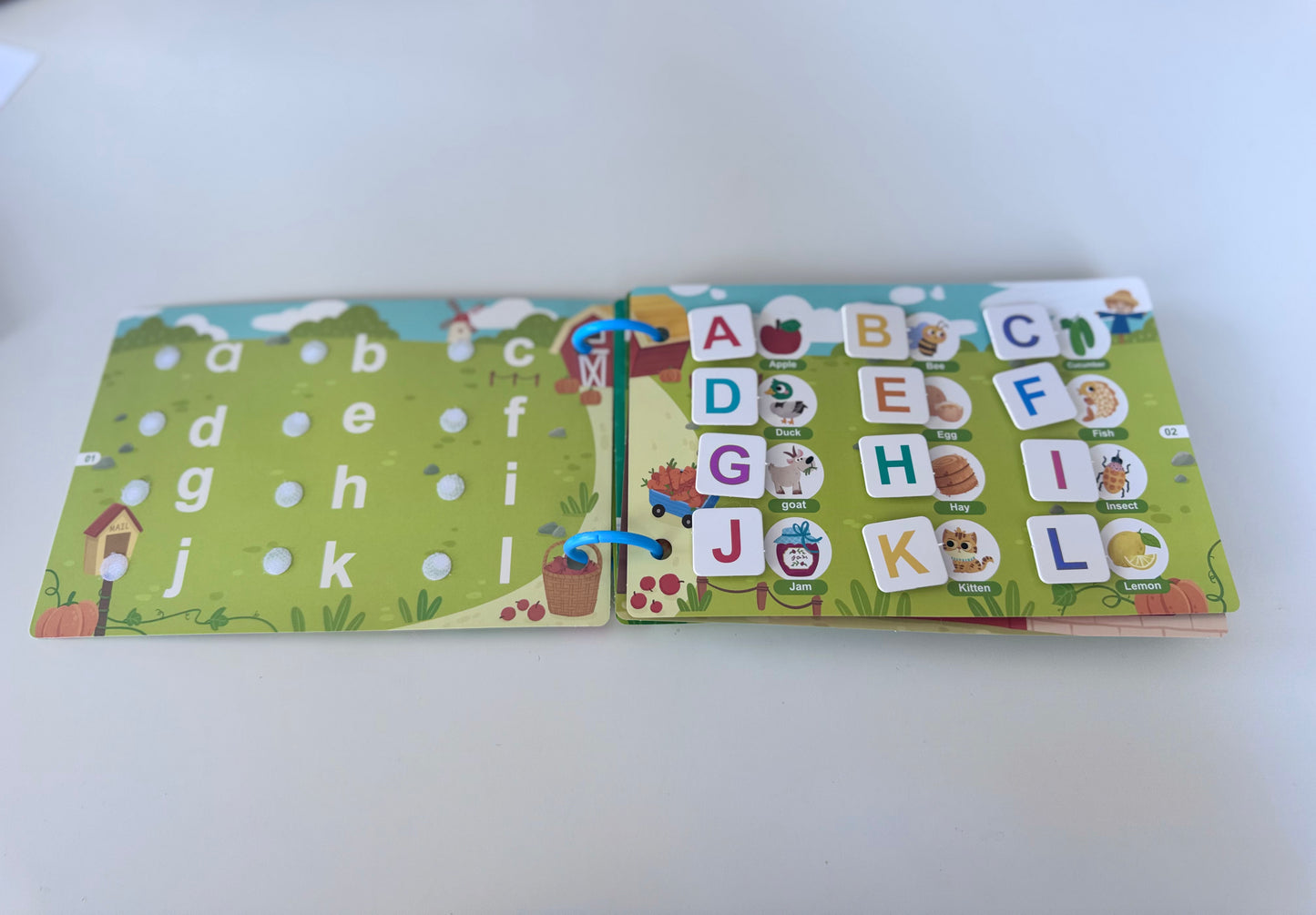 Learning The Alphabet, Animals & more! - Busy Book