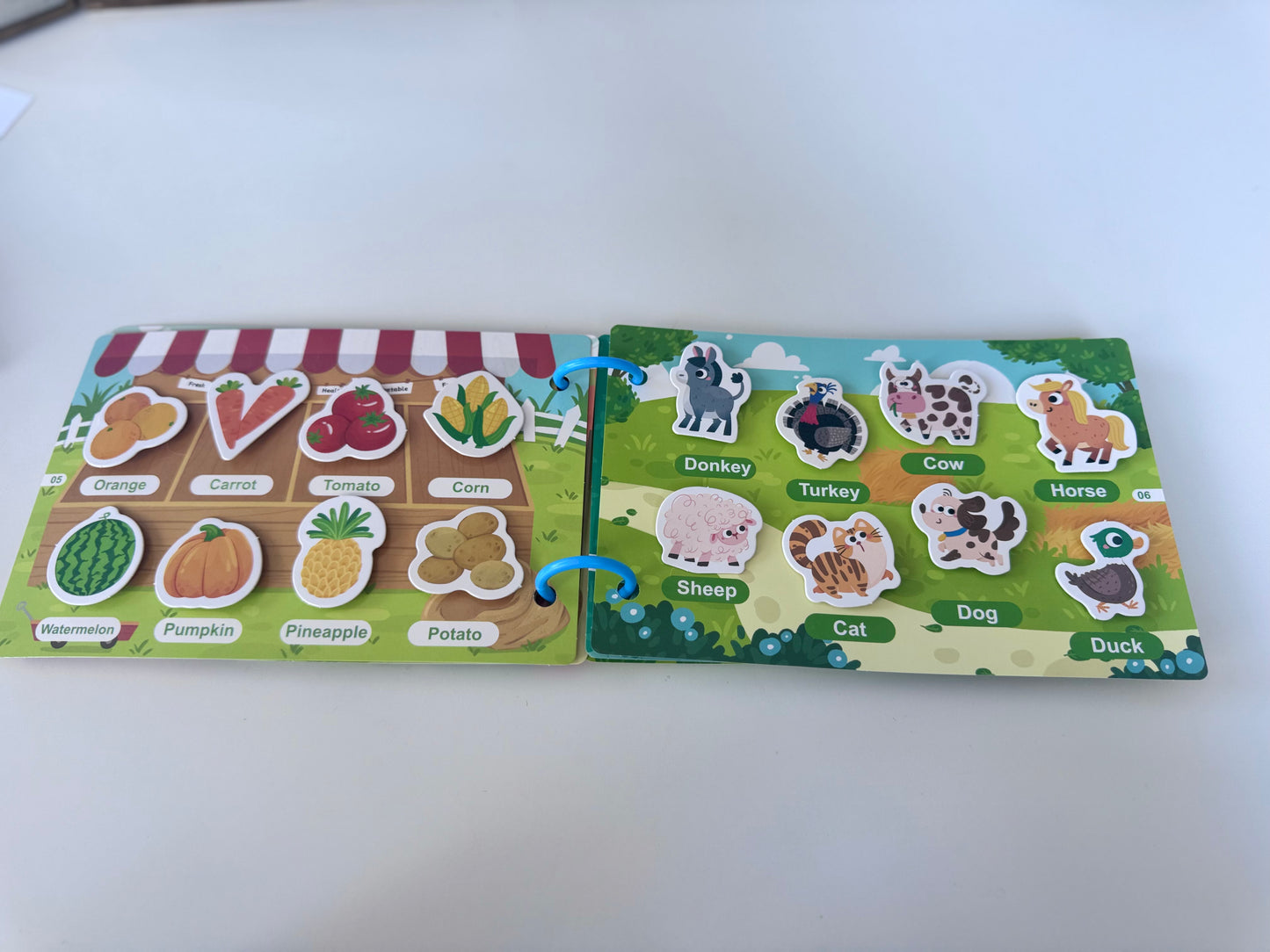 Learning The Alphabet, Animals & more! - Busy Book