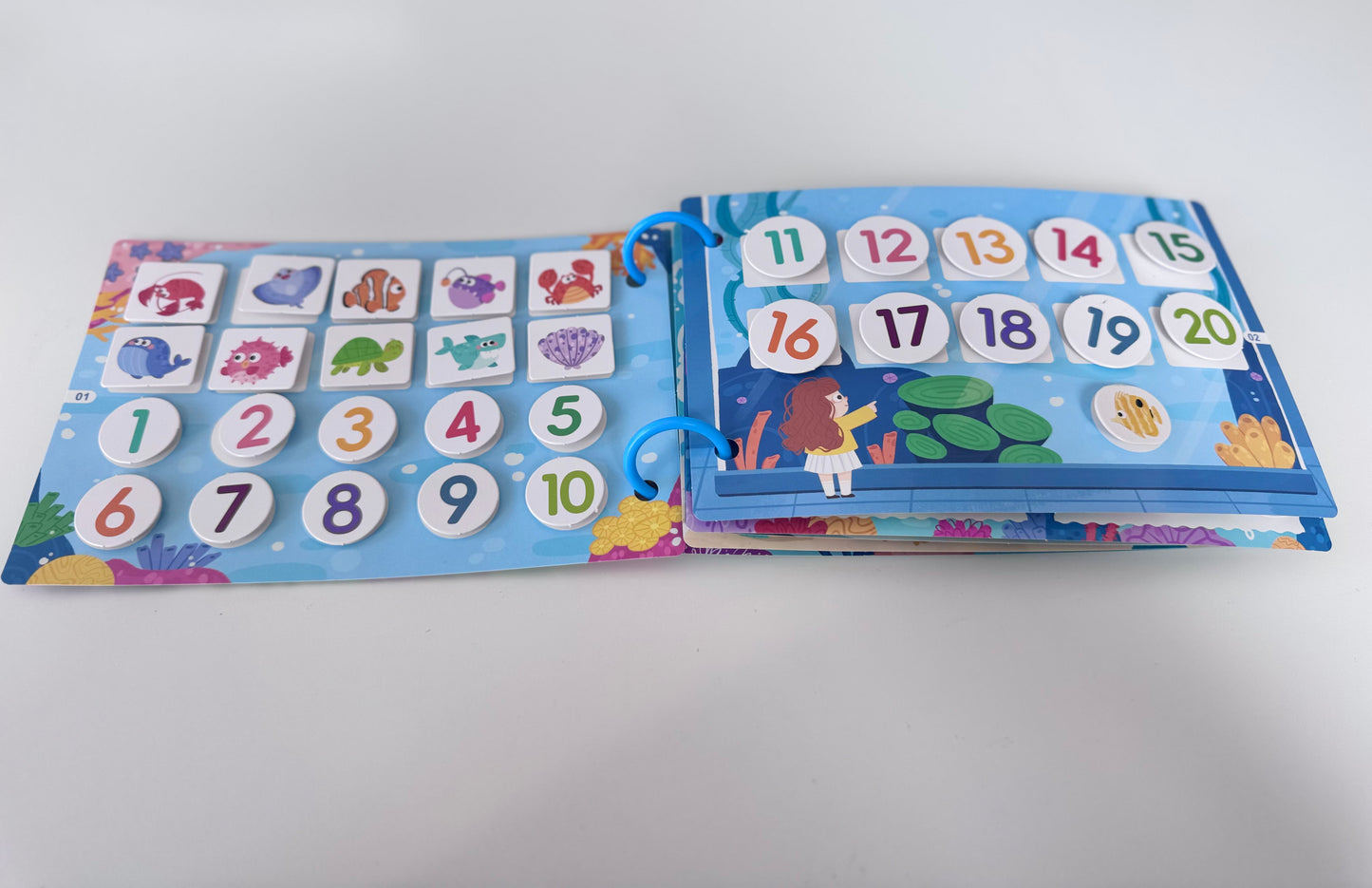 Learning Math Busy Book - Under the Sea