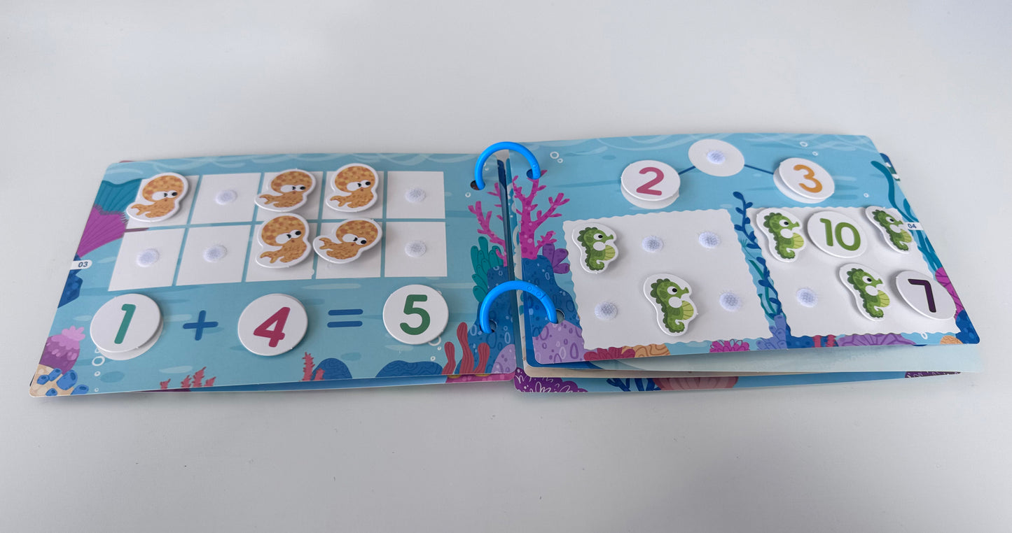 Learning Math Busy Book - Under the Sea