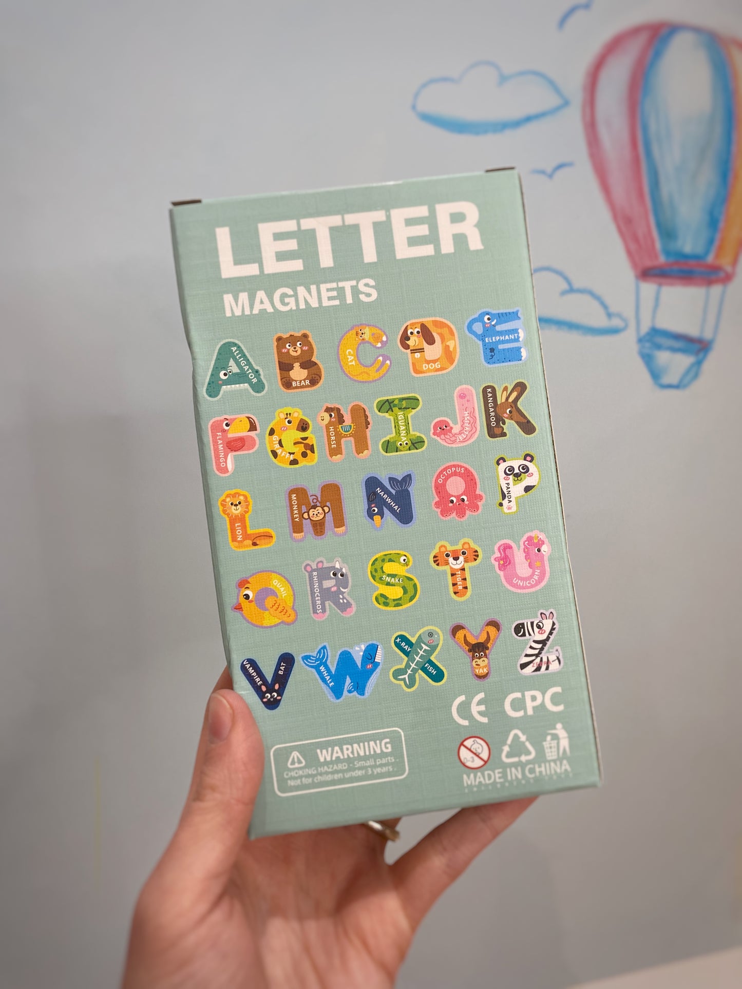 ABC magnets for Wall Decals