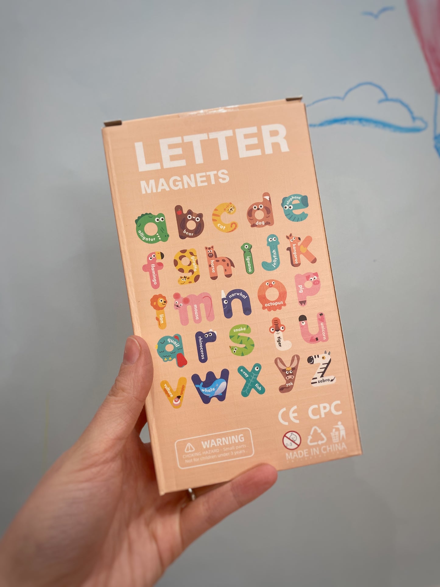ABC magnets for Wall Decals