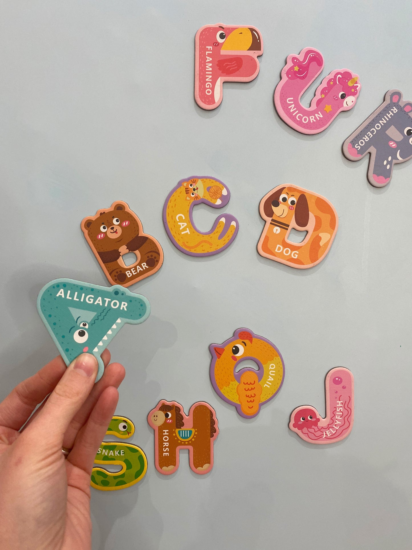 ABC magnets for Wall Decals