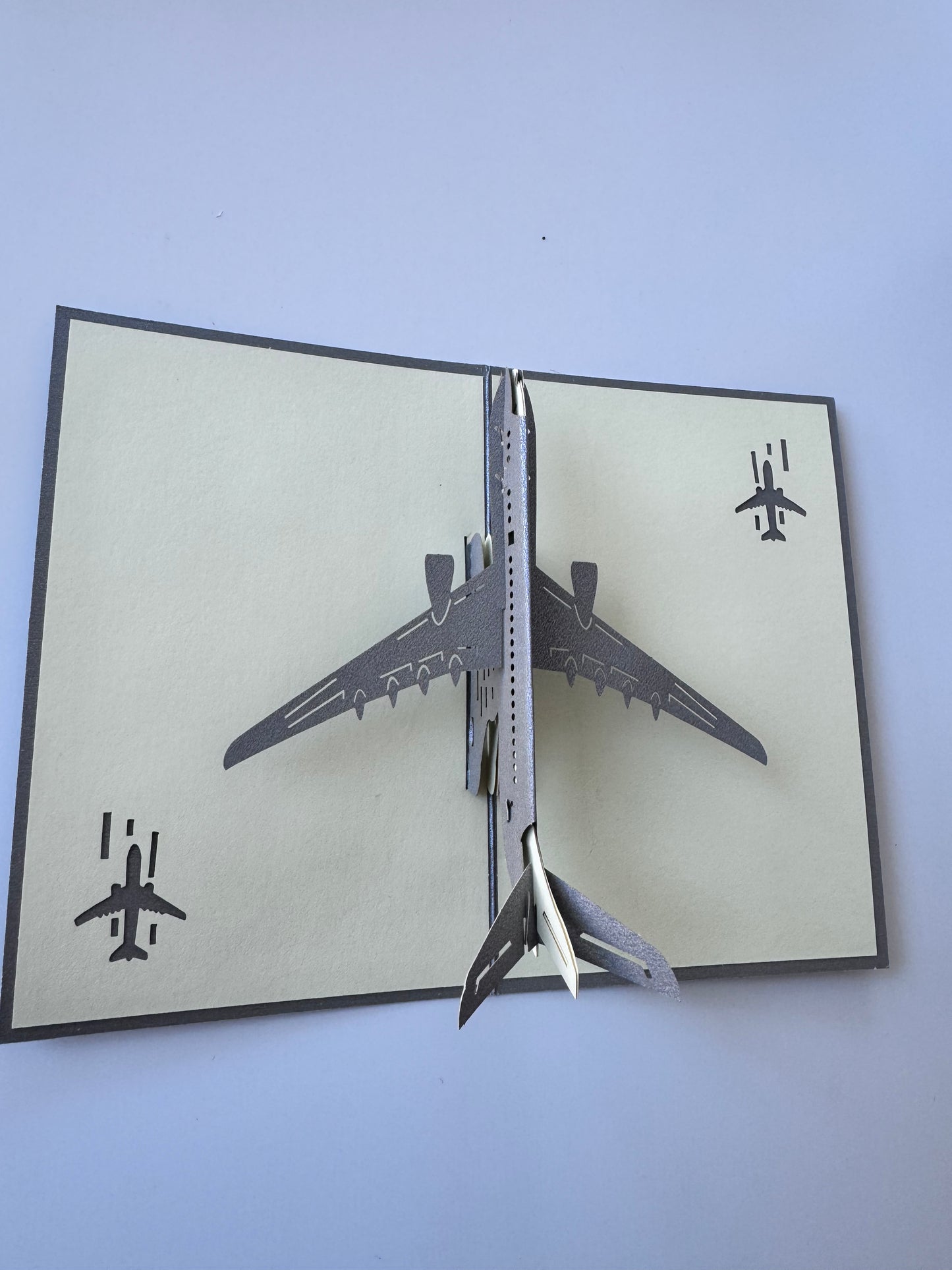 Pop-up Airplane Birthday Card