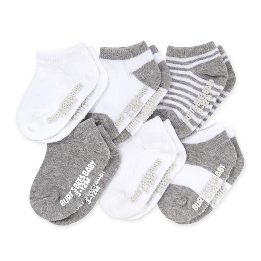 Set of 6 Printed Ankle Socks
