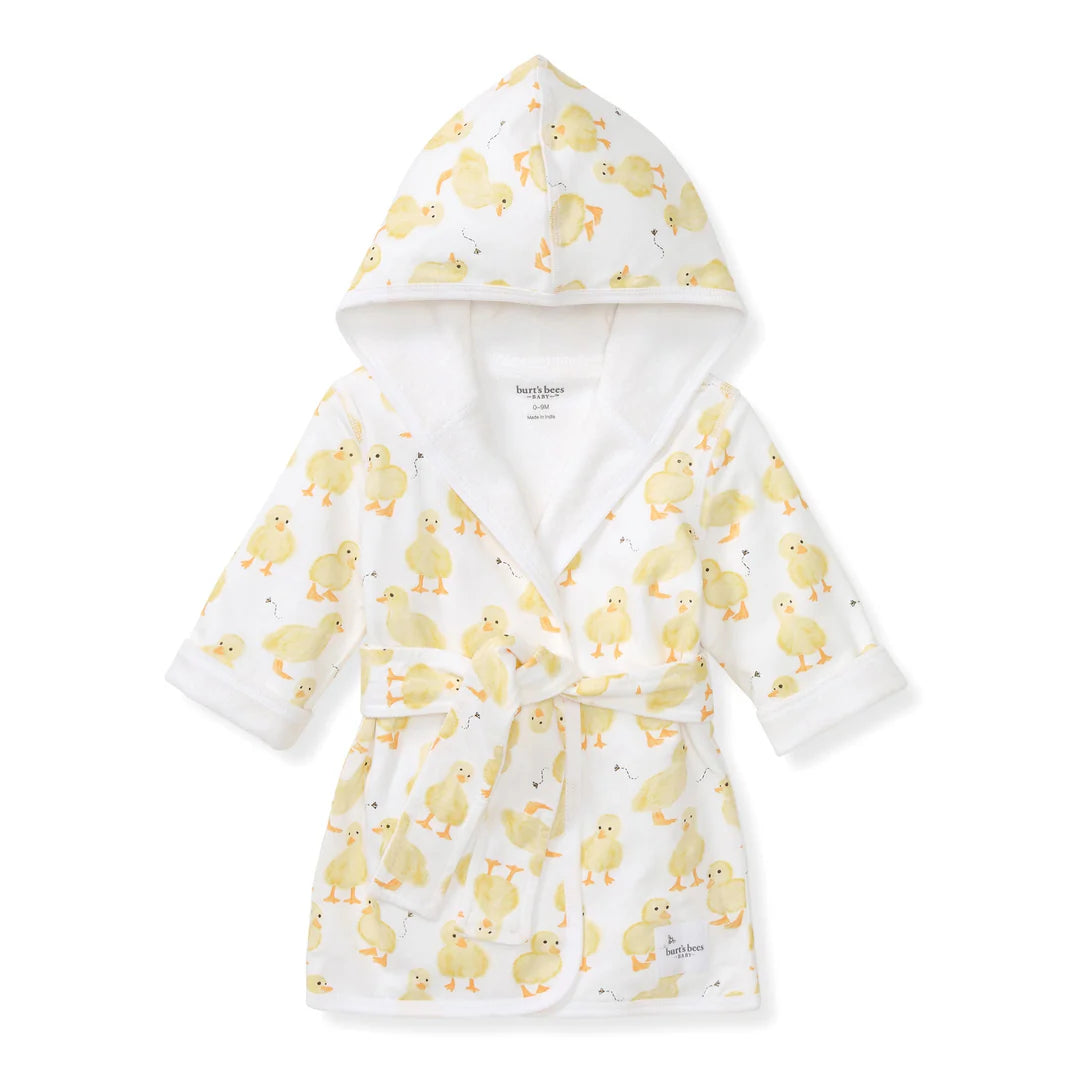 Terry Hooded Robe - Little Ducks