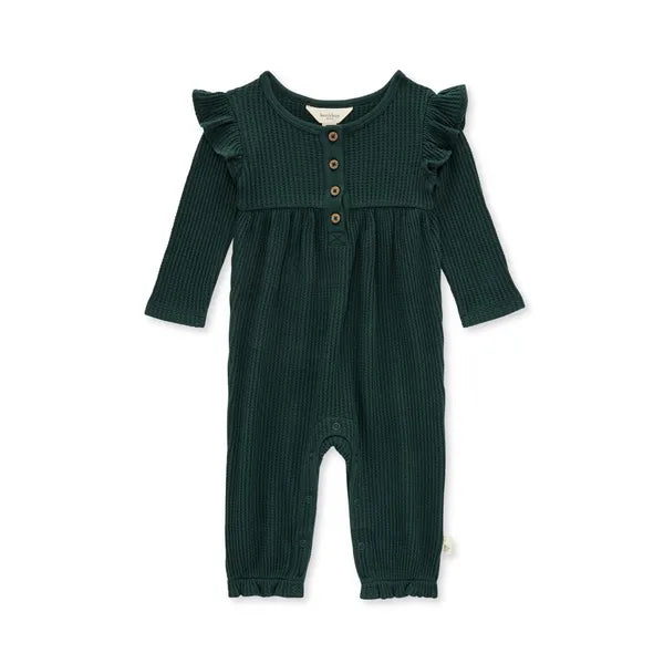 Ruffle Thermal Jumpsuit