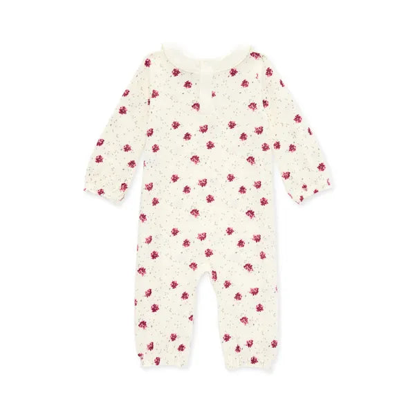 Ditsy Poinsettia Jumpsuit