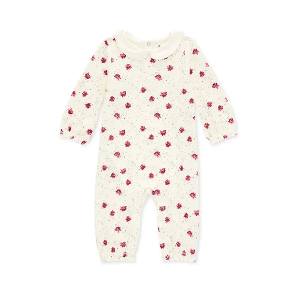 Ditsy Poinsettia Jumpsuit