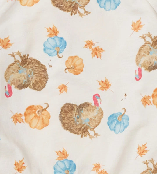 Turkey Time Organic Boy Shirt and Pants Set