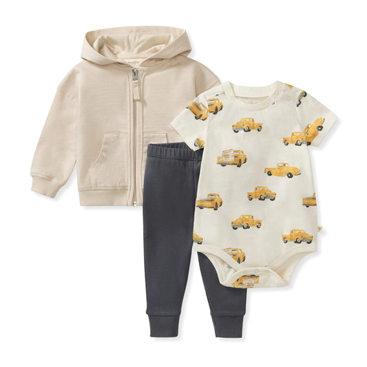 3PC Burt's Truck Set