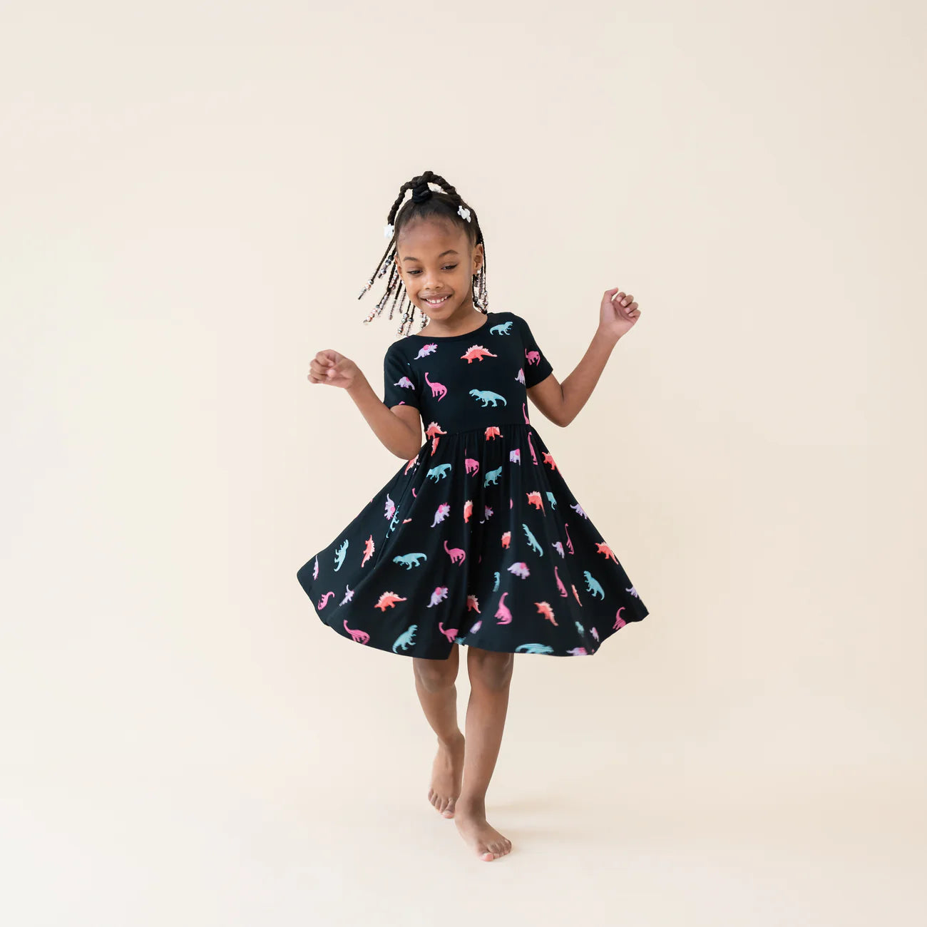 Twirl Dress in Midnight Roar Midnight Roar