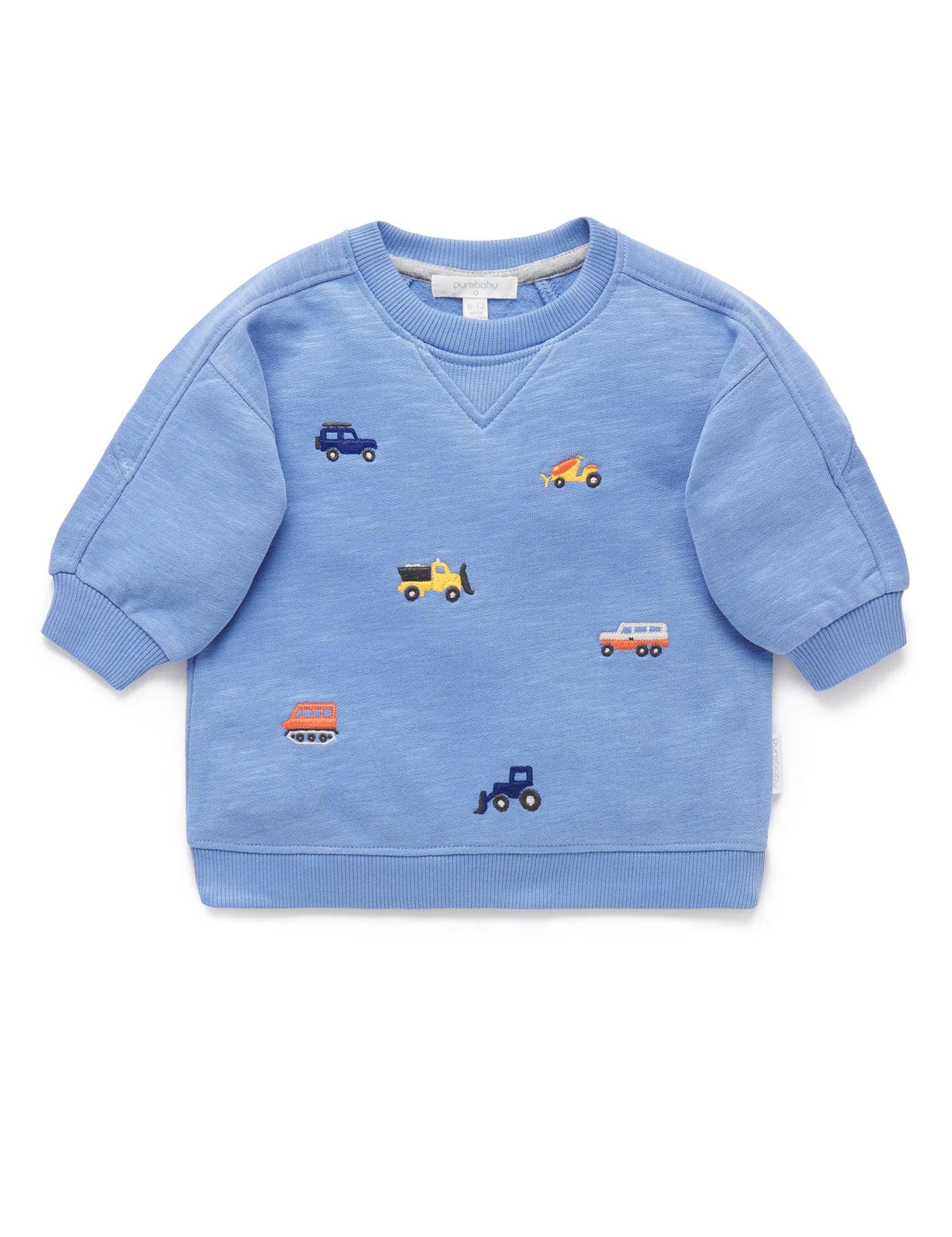 Blue Snow Vehicle Windcheater