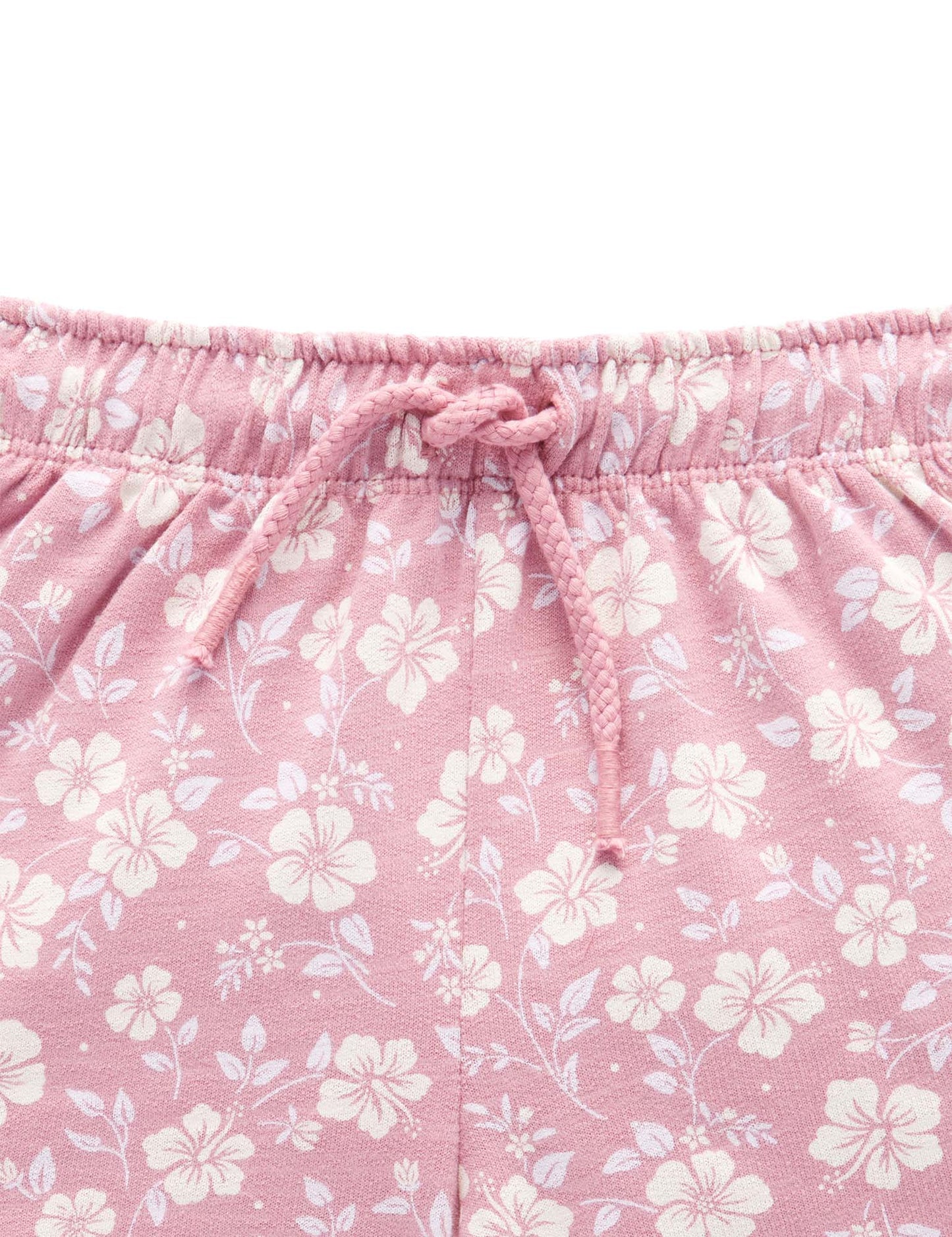 Tropical Gathered Shorts
