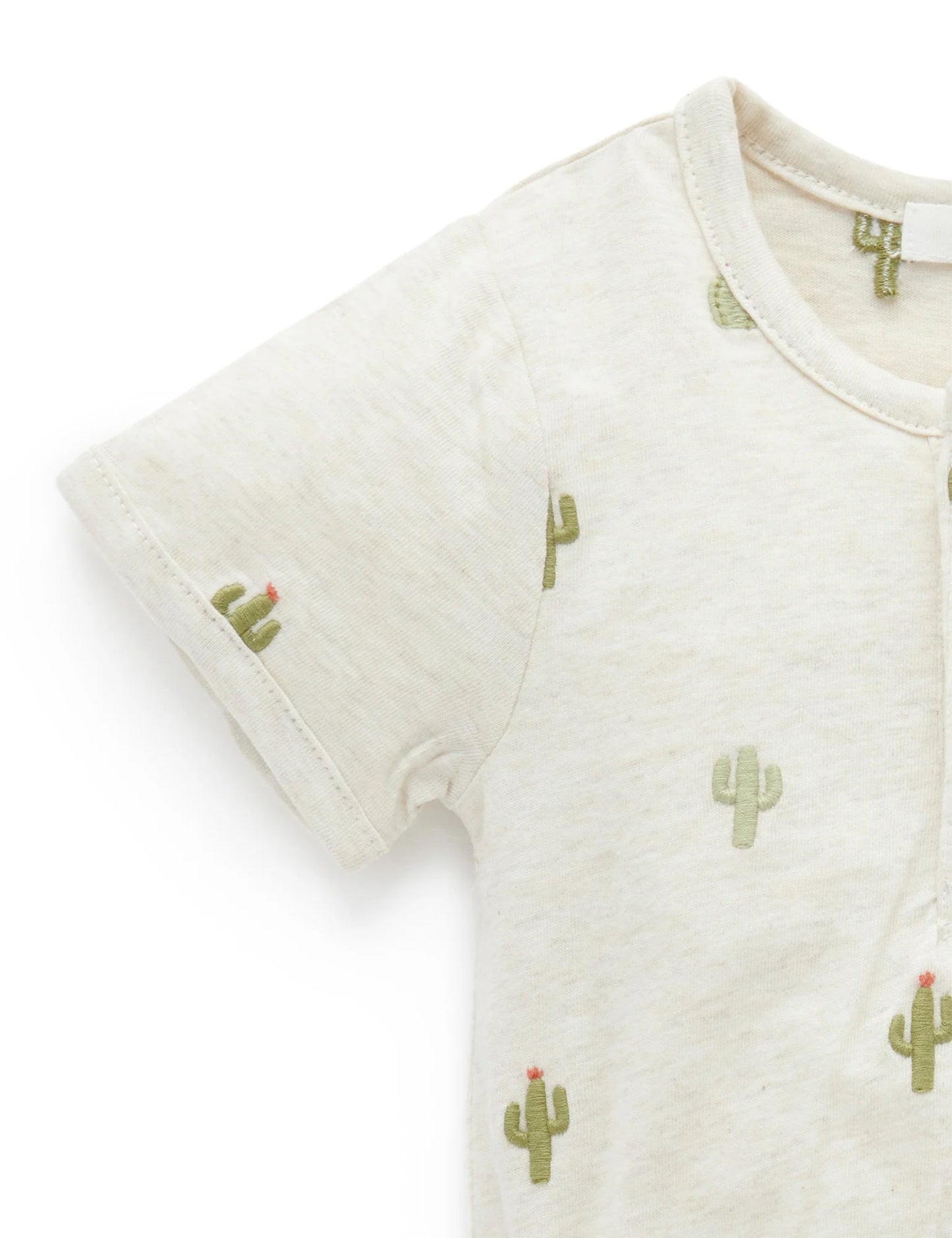 Embroidered Bodysuit - Cactus