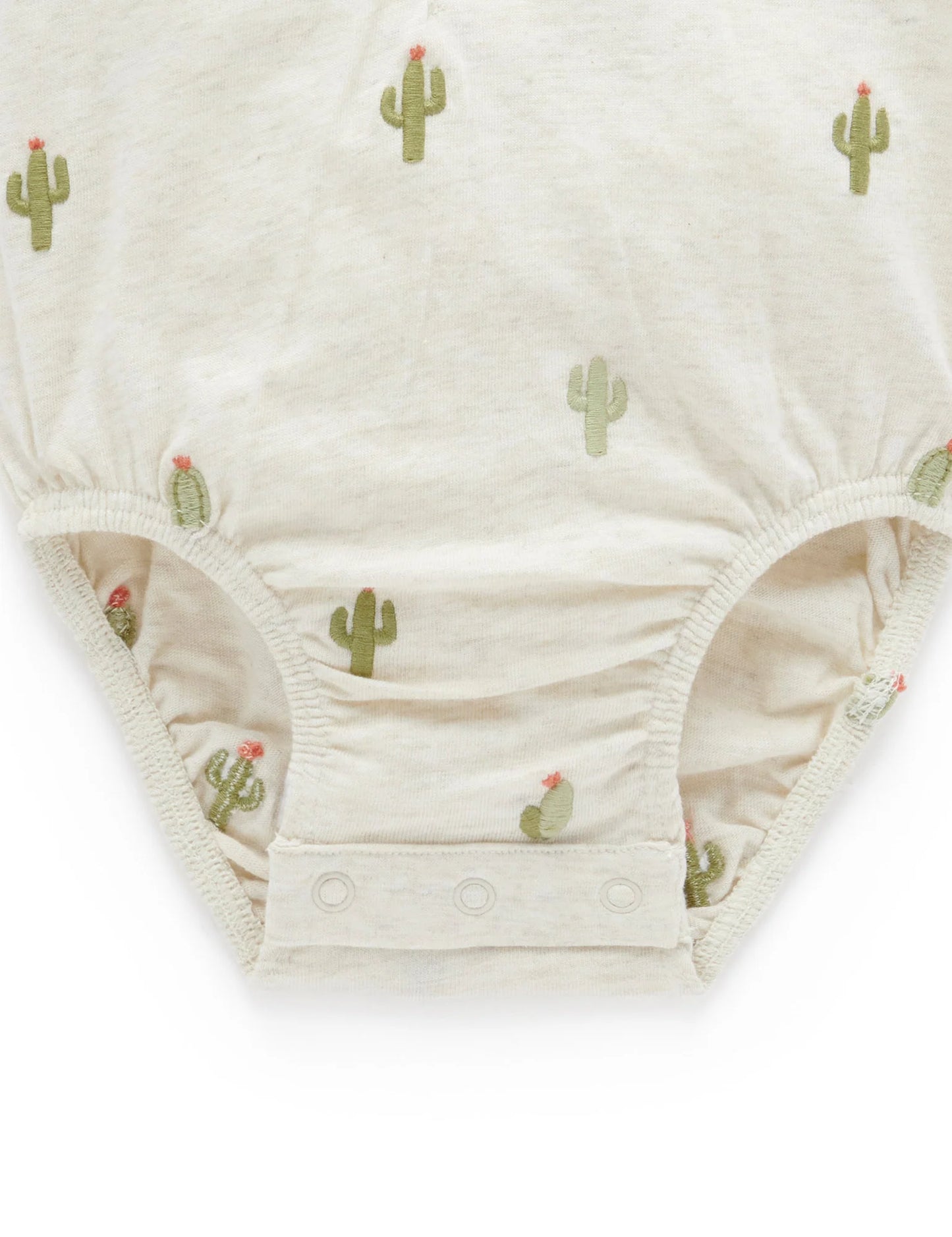 Embroidered Bodysuit - Cactus