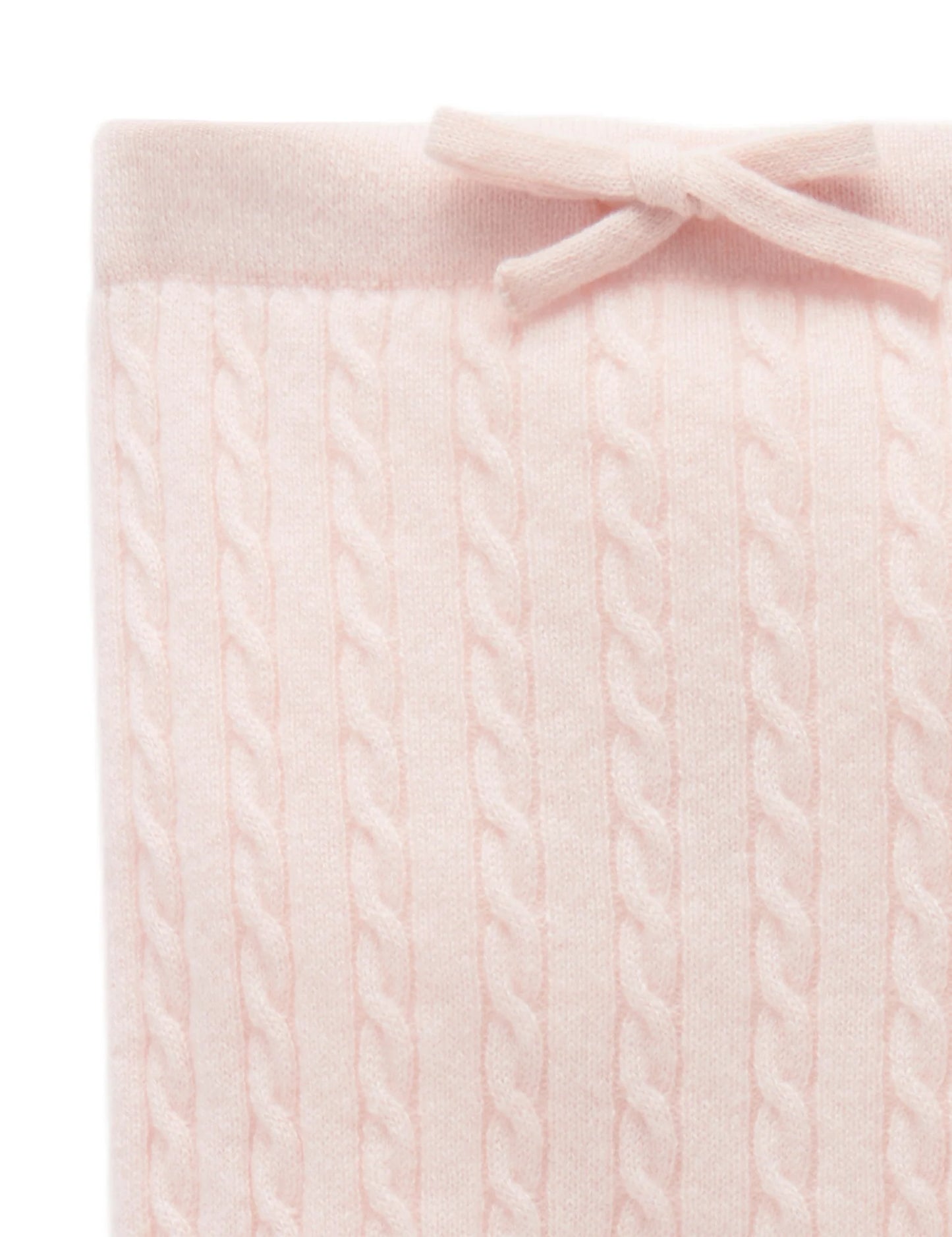 Cashmere Leggings in Pale Pink