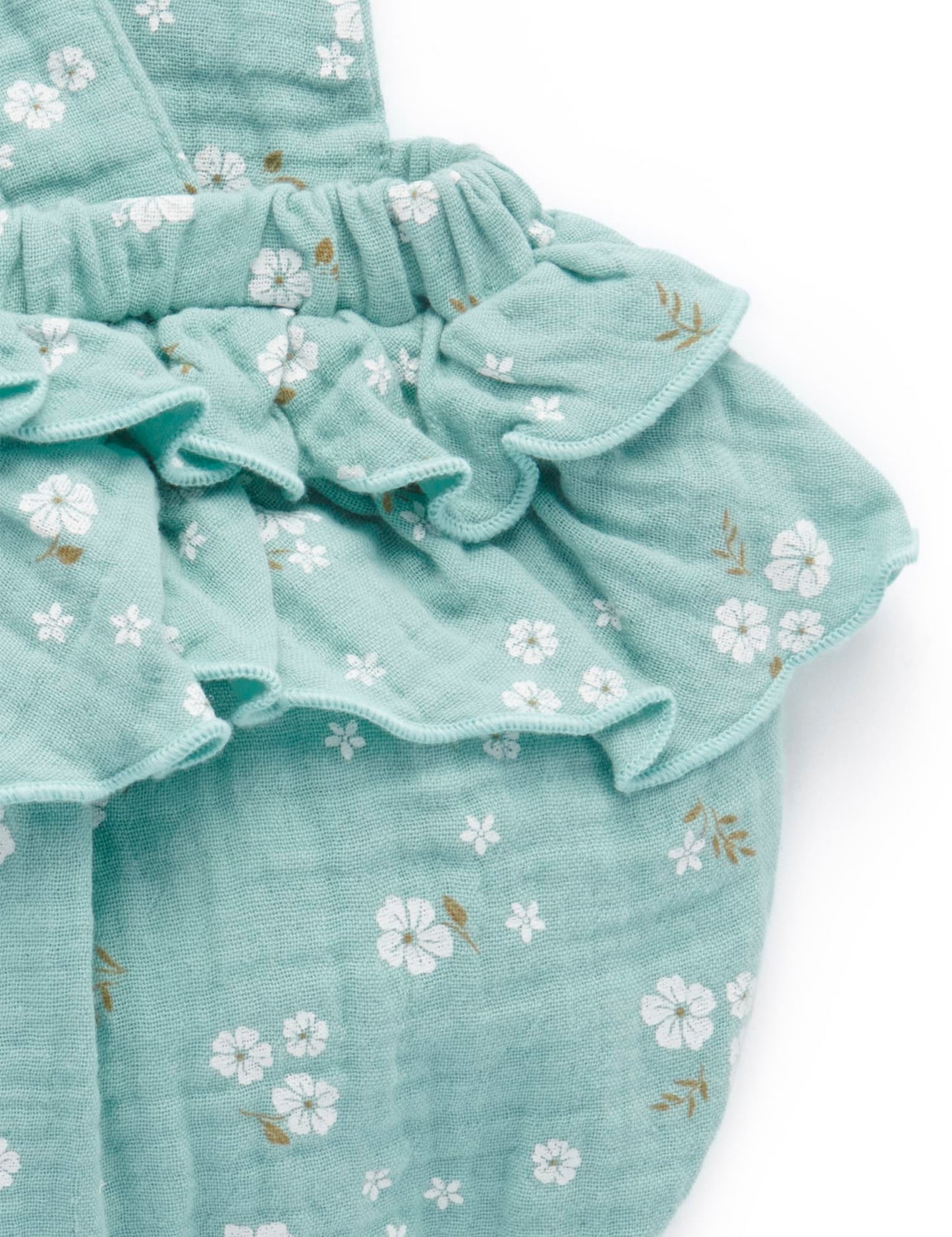 Frangipani Ruffle Romper
