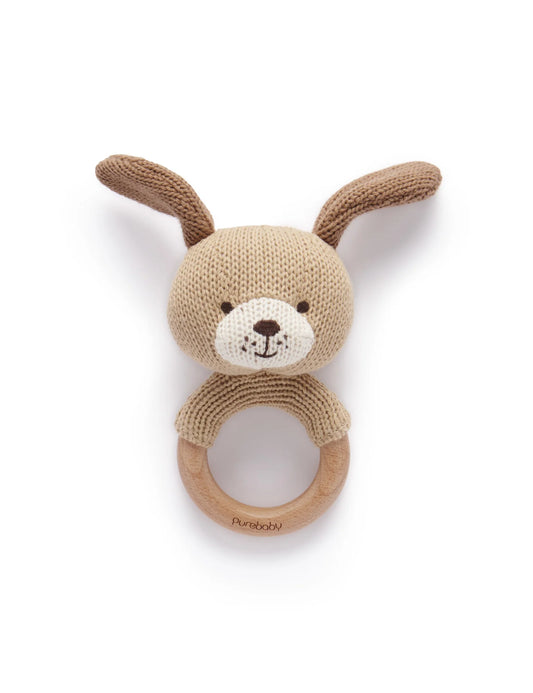 Knitted Dog Rattle