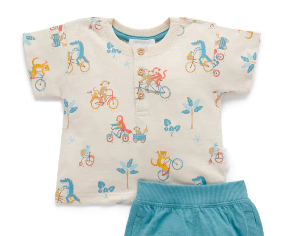 Henley cycling shirt