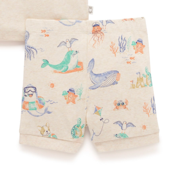Happy Shark Shorts