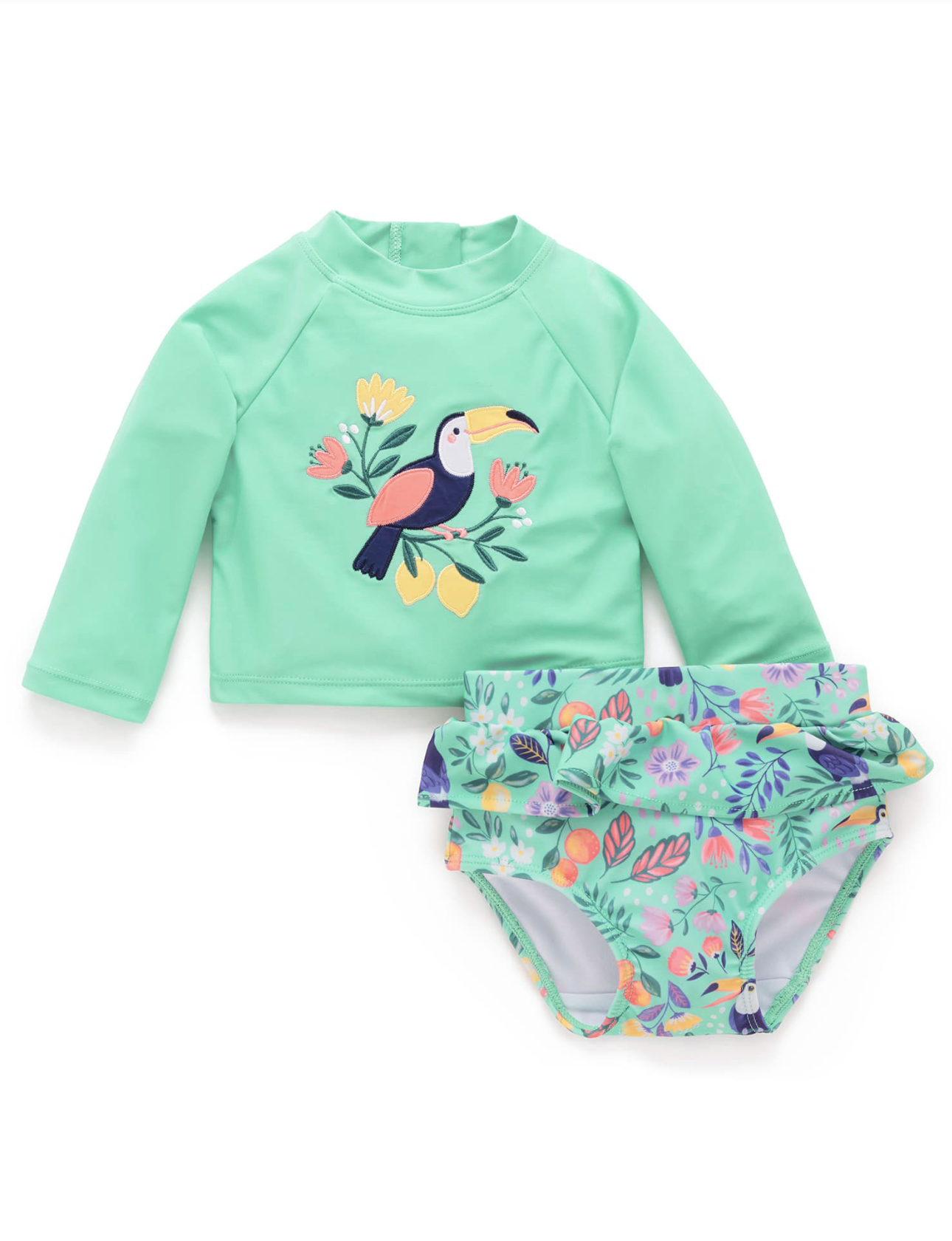 Printed L/S Rashie Set