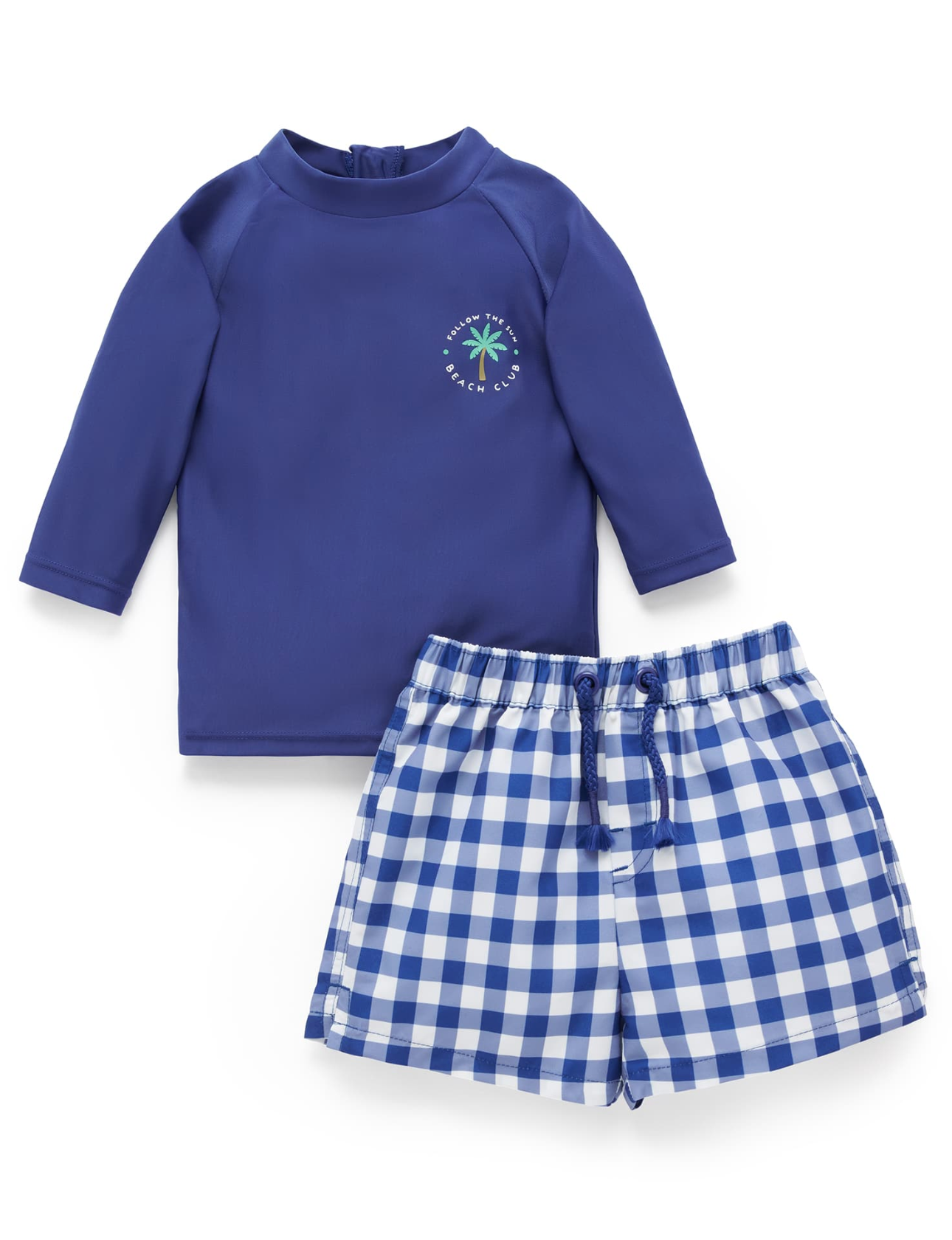 Board Short & Rashie Set - Marine