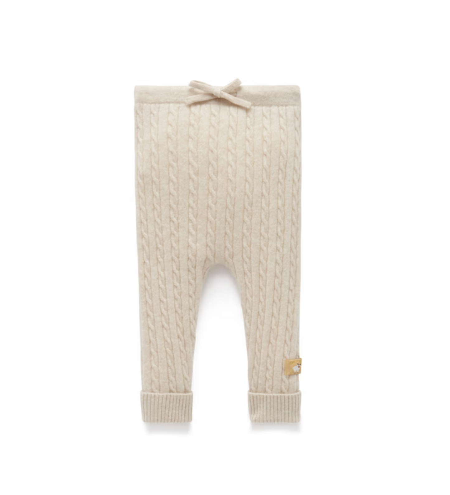 Cashmere Leggings in Camel