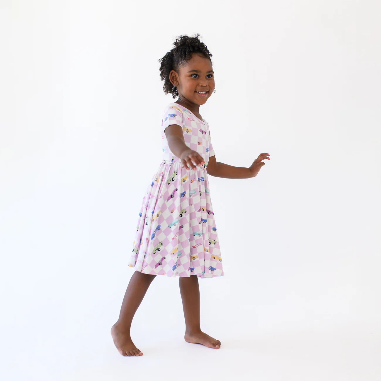 Twirl Dress in Sparkles and Speed
