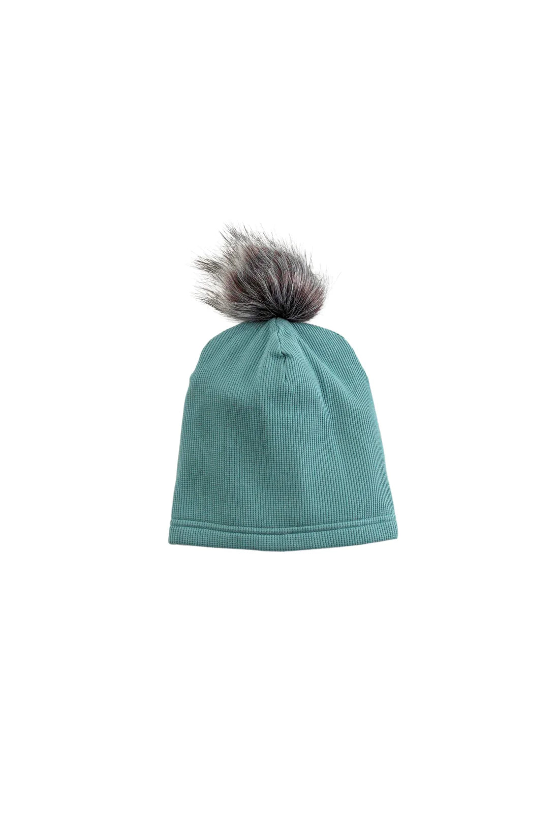 Waffle Pom Pom Hat