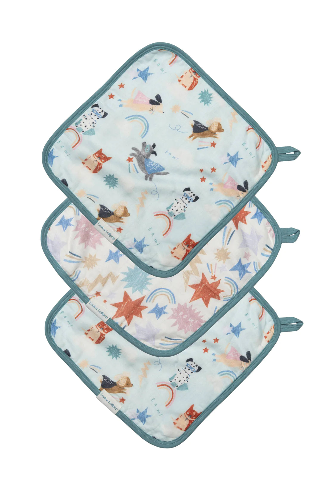 Washcloth Set of 3