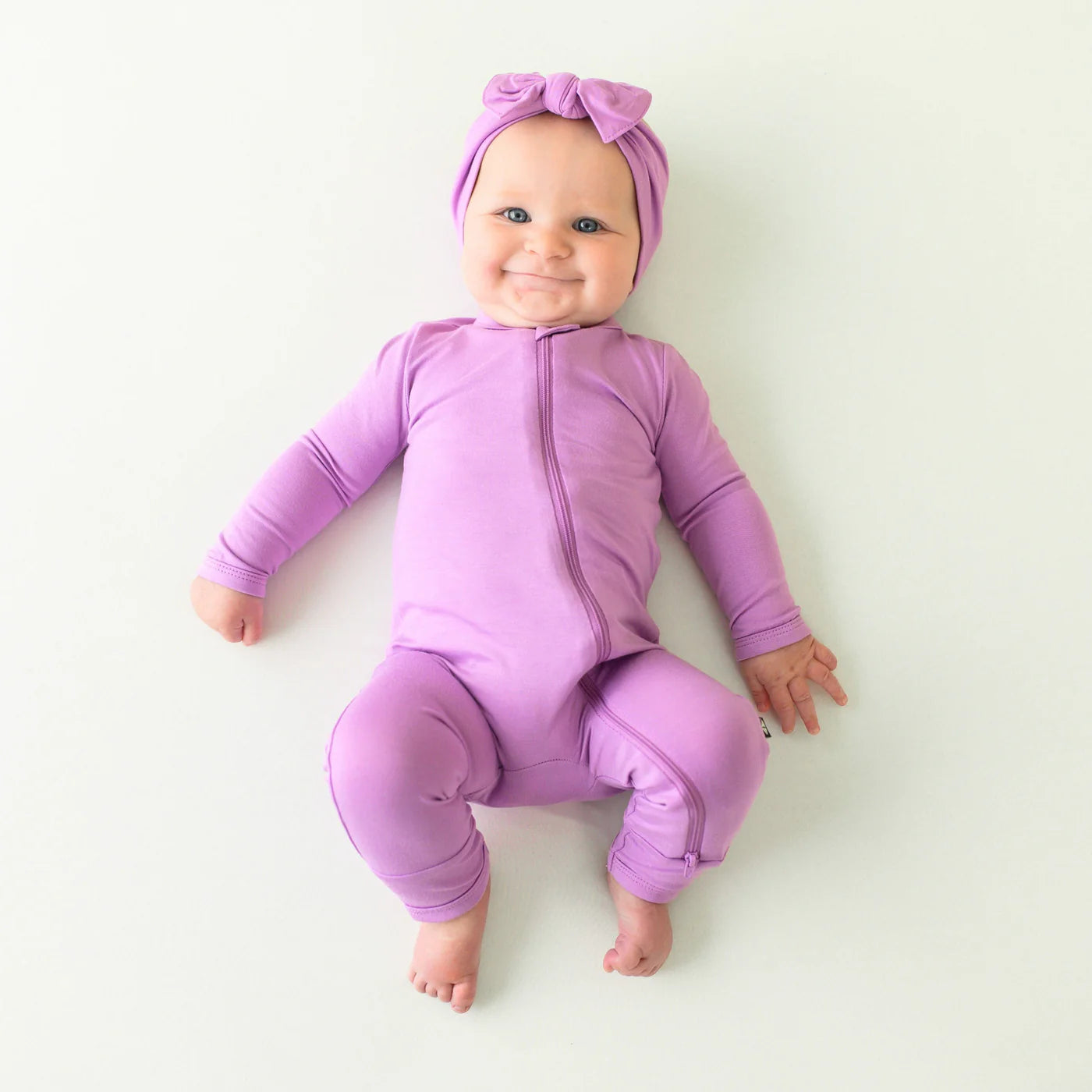 Zippered Romper in Poi