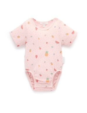 Pointelle Bodysuit in Fruity